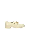 Bottega Veneta Mocassini Monsieur Women Leather Beige/butter