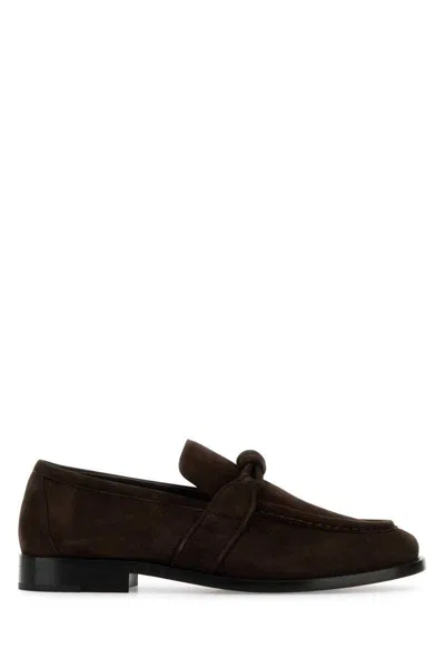 Bottega Veneta Moccasters In Brown