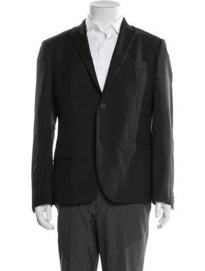 Pre-owned Bottega Veneta Mohair Blazer In Green