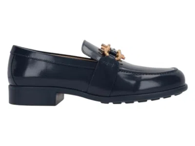 Pre-owned Bottega Veneta Monsieur Loafer (women's) Sneakers In Blue
