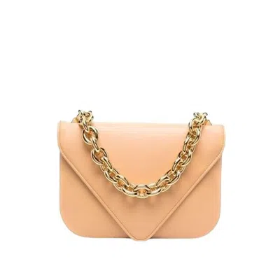 Bottega Veneta Mount Envelope Shoulder Bag In Purple