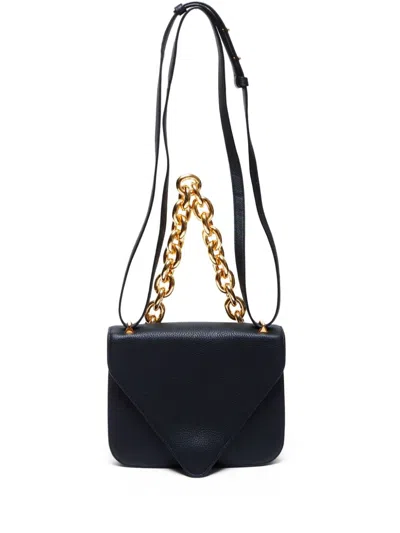 Pre-owned Bottega Veneta Mount Shoulder Bag In Black