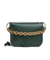 Bottega Veneta Mount Shoulder Bag In Green