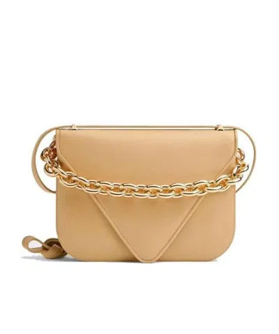 Bottega Veneta Mount Shoulder Bag In Yellow