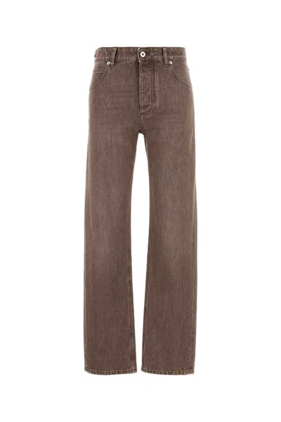 BOTTEGA VENETA MUD DENIM JEANS