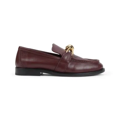 Bottega Veneta Mud Leather Loafers In Brown