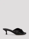 Bottega Veneta Blink Mule Sandal In Black