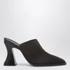 Bottega Veneta Mule Cha-cha In Soft Suede In Brown