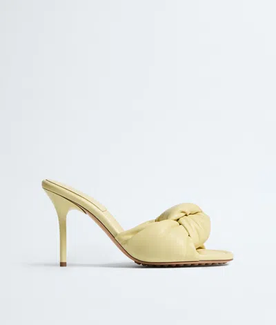 Bottega Veneta Cherry Mule In Yellow