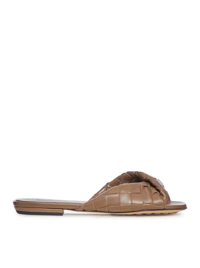 Bottega Veneta Mule Flat Blink In Green