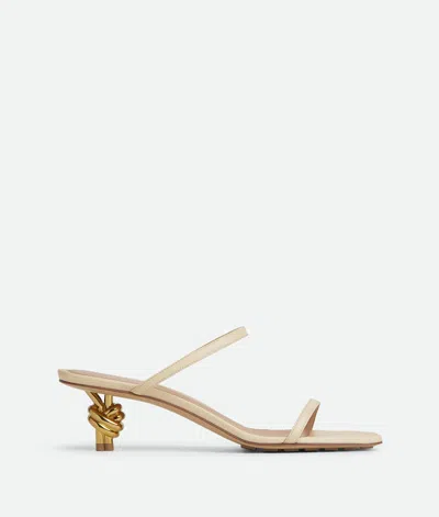 Bottega Veneta Knot Mule In White