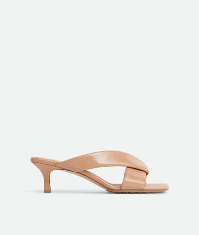 Bottega Veneta Riva Mules In Brown