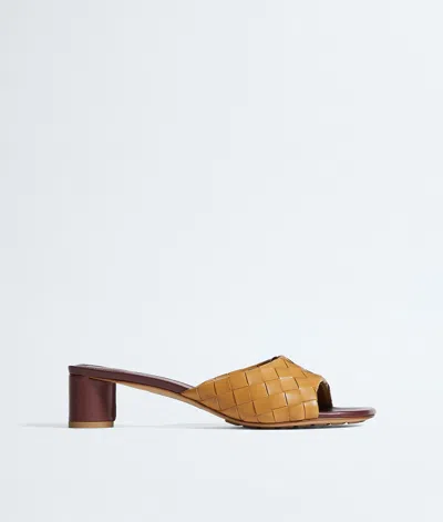 Bottega Veneta Livia Mule In Brown