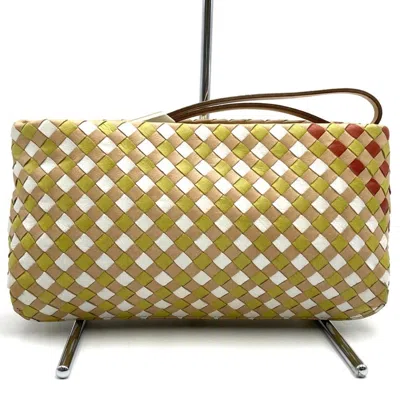 Pre-owned Bottega Veneta Multi-color Leather Clutch Bag ()