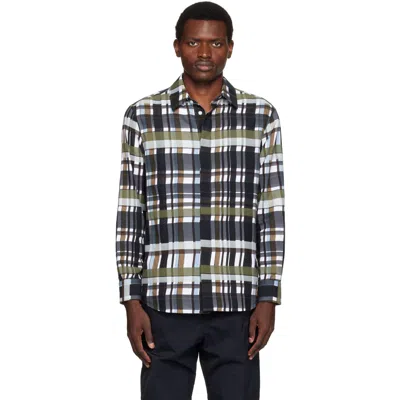 Bottega Veneta Multicolor Cotton Check Shirt