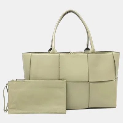 Pre-owned Bottega Veneta Multicolor Leather Arco Tote Bag