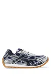 Bottega Veneta Silver Mesh Orbit Sneakers