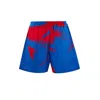 Bottega Veneta Multicolor Viscose Shorts In Multicolor