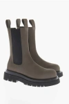 Bottega Veneta Nubuck Chelsea Boots