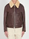 Bottega Veneta Nappa Blouson With Shearling