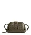 Bottega Veneta Nappa Leather Concert Pouch In Green
