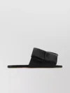 Bottega Veneta Patch Leather Mules In Black