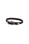 Bottega Veneta Nappa Sterling Silver Bracelet In Fondant