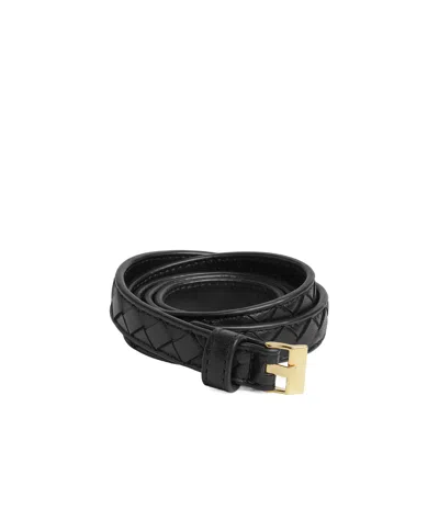 BOTTEGA VENETA BOTTEGA VENETA INTRECCIATO THIN WATCH BELT