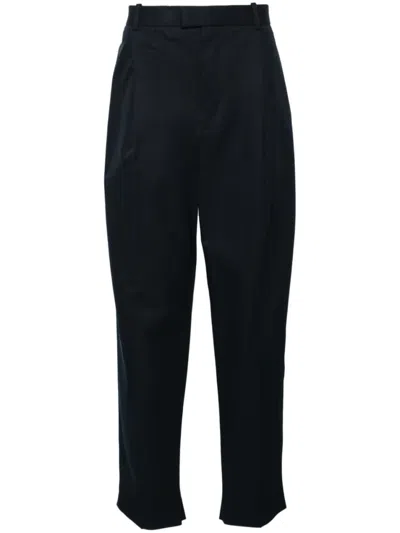 Bottega Veneta Navy Blue Slim Fit Pant