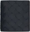 Bottega Veneta Navy Intrecciato Slim Bi-fold Wallet In 4171 Space