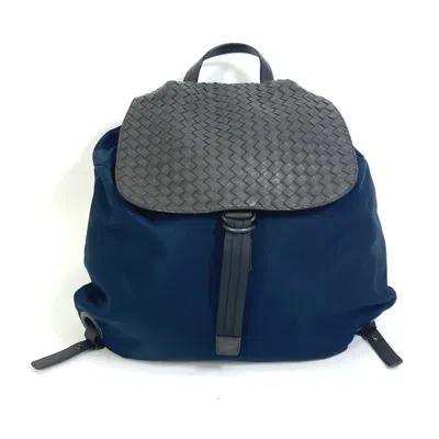 Pre-owned Bottega Veneta Navy Other Backpack ()