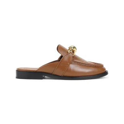 Bottega Veneta New Amber Astaire Calf Leather Loafers In Brown