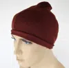 Bottega Veneta New Authentic  Merinos Wool Beanie Hat Dark Red In Dark Red