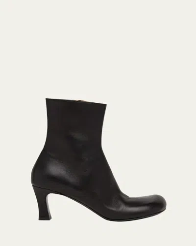 Bottega Veneta Nico Napa Side-zip Ankle Boots In Black