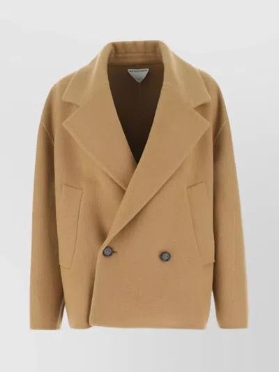 BOTTEGA VENETA NOTCH LAPEL CASHMERE COAT
