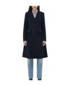 Bottega Veneta Double-breasted Coat Clothing In Black