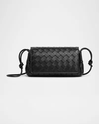 Bottega Veneta Notturno Nappa Leather Pouch Bag