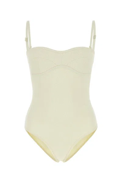 Bottega Veneta Swimsuits In Yellow