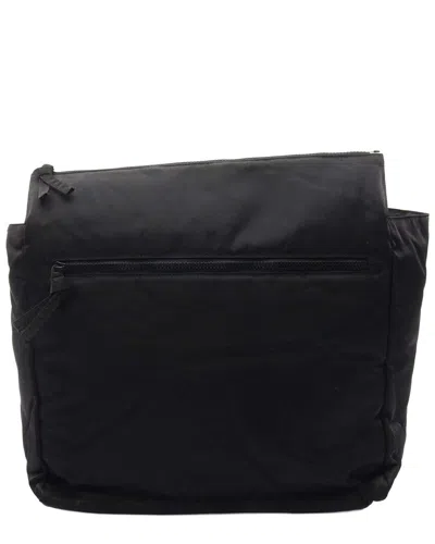 Bottega Veneta Nylon Clutch Bag (authentic Pre-loved) In Black