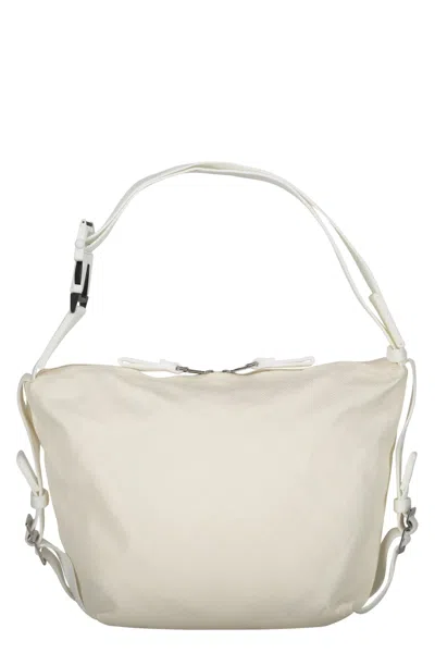 Bottega Veneta Nylon Messenger Bag In White