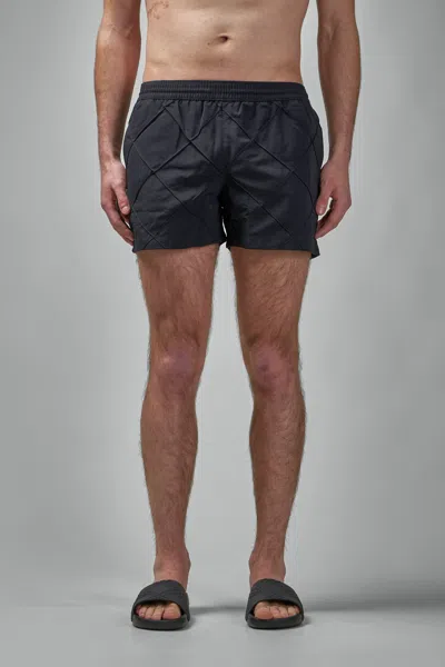 Bottega Veneta Nylon Swim Shorts In Black