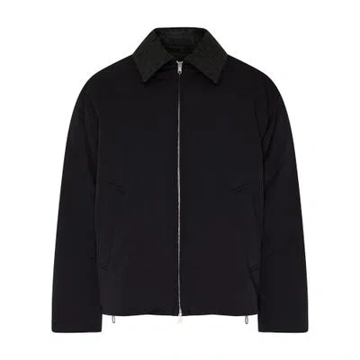 Bottega Veneta Nylon Tech Fabric Jacket In Black