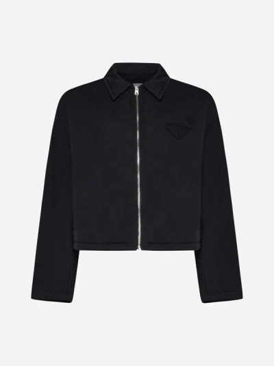 Bottega Veneta Nylon Jacket In Blue