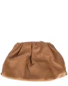 Bottega Veneta Ochre Sheep Leather Pouch (authentic Pre-loved)