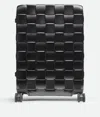 Bottega Veneta Odissey Check-in Suitcase In Black