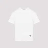 Bottega Veneta Crew Neck Embroidered Detail T-shirt In Off White