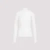 Bottega Veneta White Cotton Top In Off White