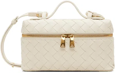 Bottega Veneta Off-white 'bang Bang' Bag In Gold