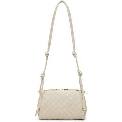 Bottega Veneta Off-white Concert Pouch In Neutral