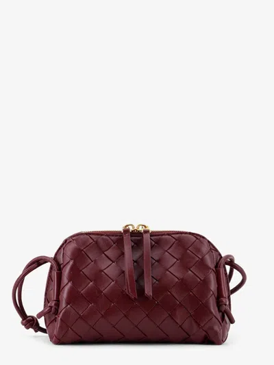 Bottega Veneta One Interior Mini Flat Pocket Bag, 18.5 X 11.5 X 8.5 Cm In Rosso